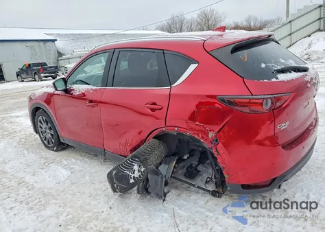2019 Mazda Cx-5 Signature z USA, uszkodzony, nr VIN JM3KFBEY1K0660253